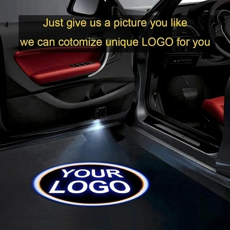 IR Car Shadow LED Welcome Light logo Projector Car Door logo Light Car Door Logo Projector