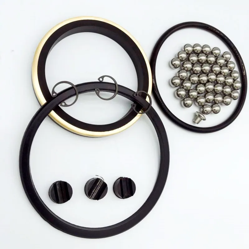 Custom Colors All Sizes 40~95 Shore A Hardness FKM Rubber O Ring Seal for Oilfield And Gas Industry