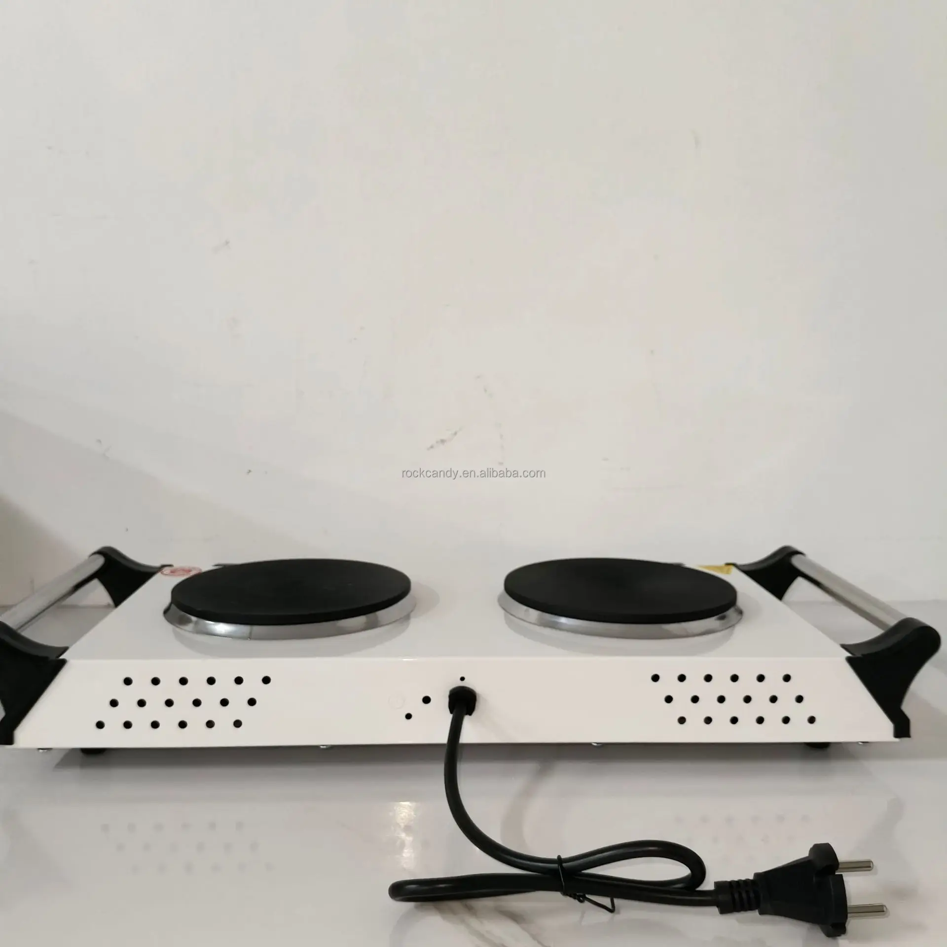 Hot Plate Simple Operation Pattern Cooking 2 Burner Kitchen Electric Cooking Stove Hot Two Plate