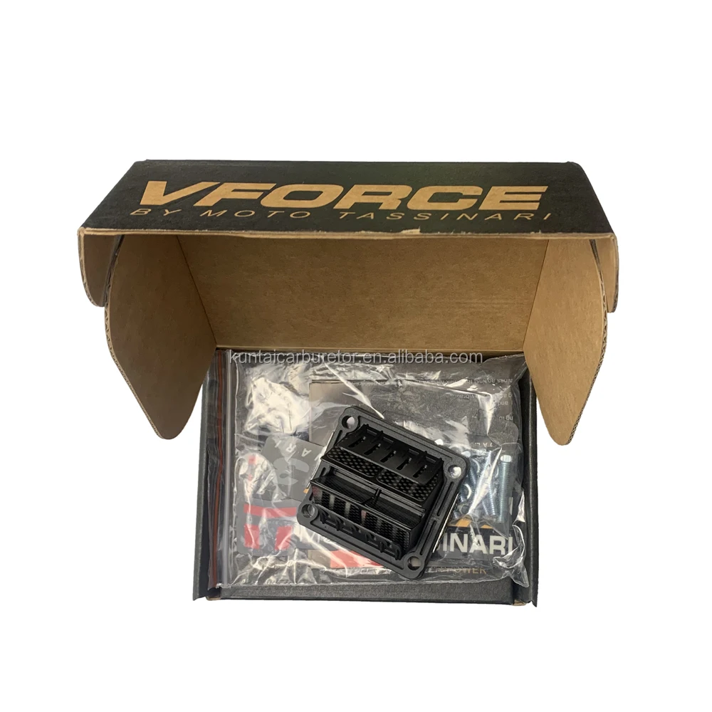 Впускной герметичный клапан VFORCE 4 из углеродного волокна для мотоцикла Kawasaki KX KDX KMX Zx150 Zxr150 KR150 KX250 KMX125 KMX500