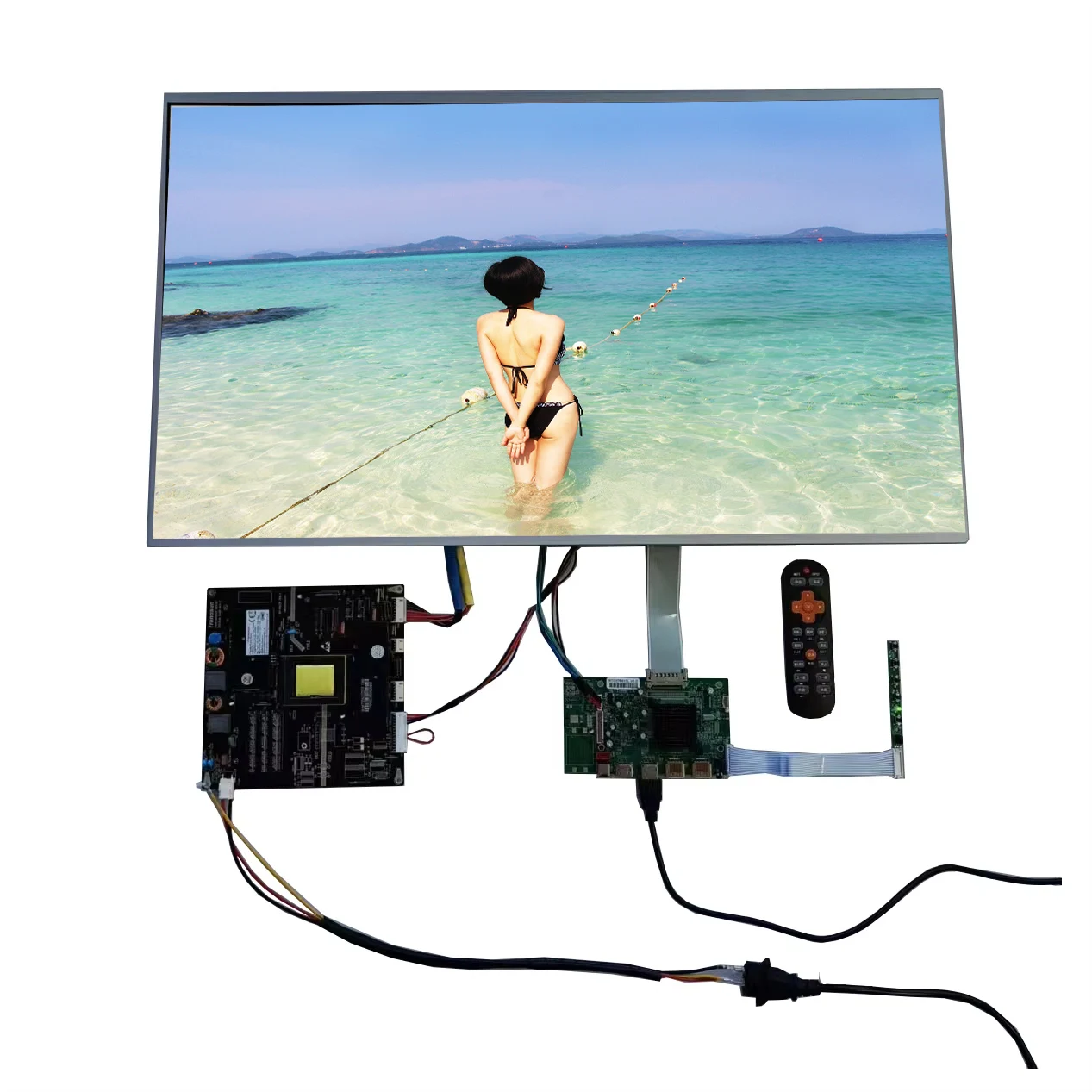 Industrielles 27-Zoll-4K-LCD-Modul Auo G270zan01.1 V mit einer Schnittstelle, 800 Nit für medizinische Bildgebung, Außendisplay mit hoher Helligkeit