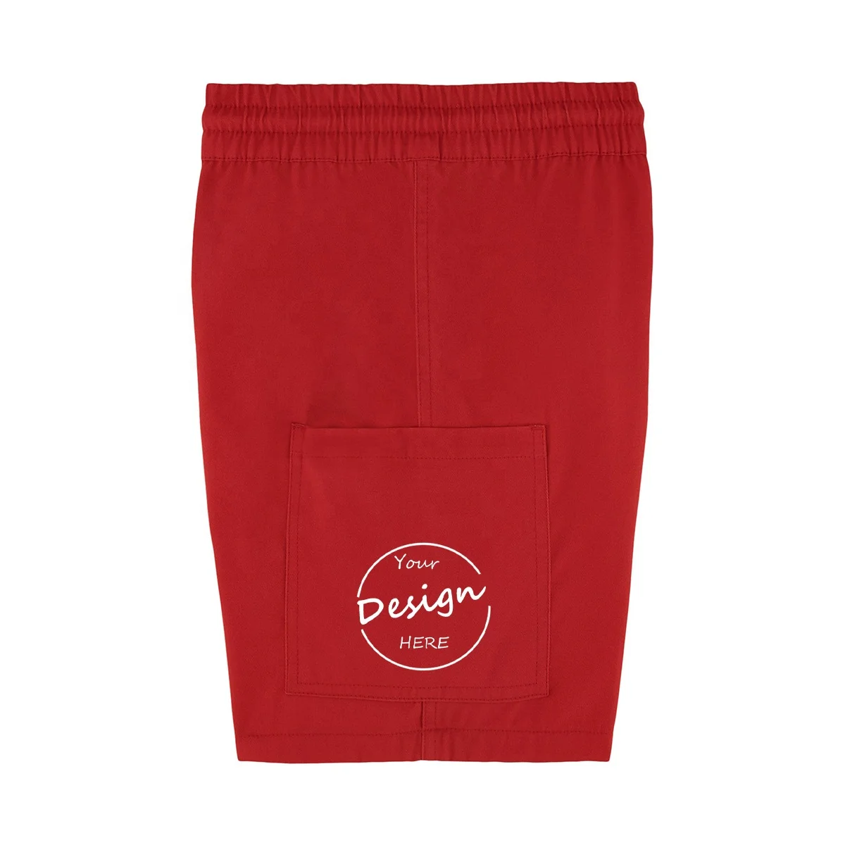 JL1111E Cotton Plus Size Men’s Cargo Running Jogging Shorts Men Solid Cotton Shorts With Large Pocket Workout Shorts