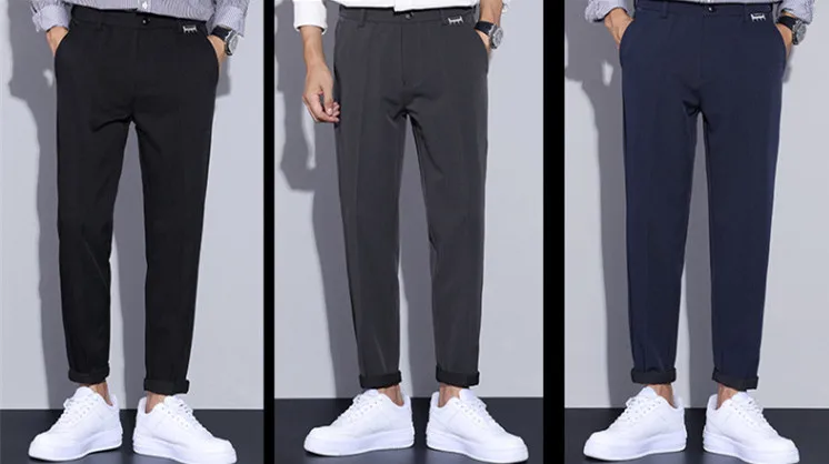 High Quality Men Formal Trousers For Business Work Office Trendy Custom ...
