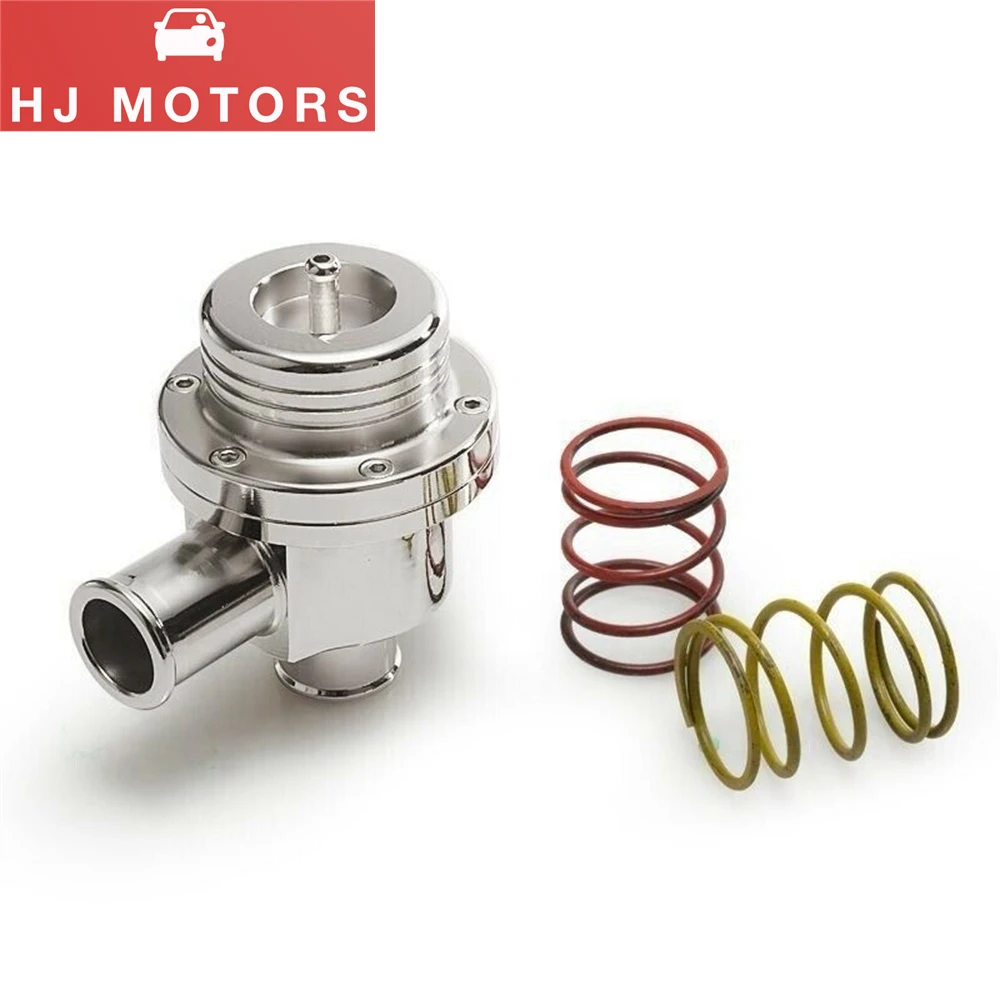 Universal 25mm Dual Turbo Recirculating Diverter Blow Off Dump Valve Aluminum for BMW Honda Chevrolet Dodge
