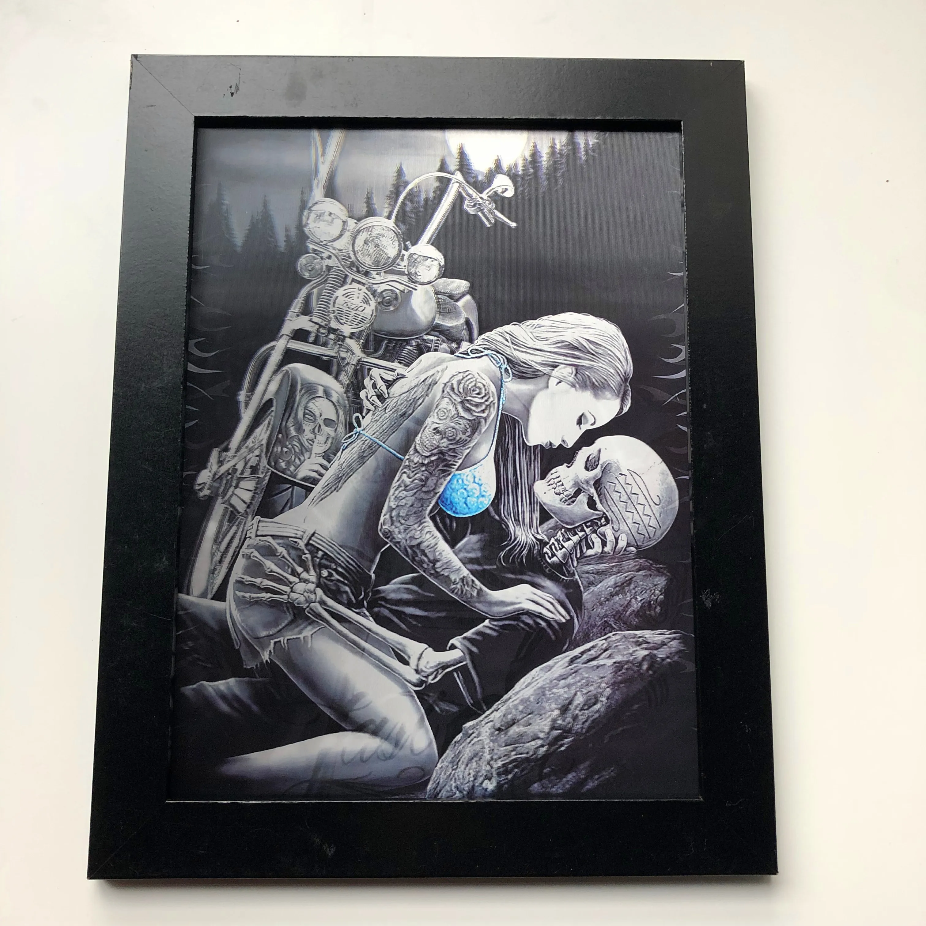 Cheap Custom 3D Lenticular Poster Design with Sexy Girl  Picture