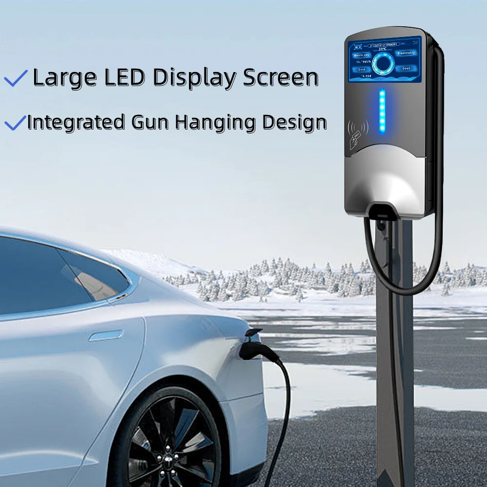 Commercial Portable 32a 7kw Evse Electric Car Vehicle Ac Ev Charger