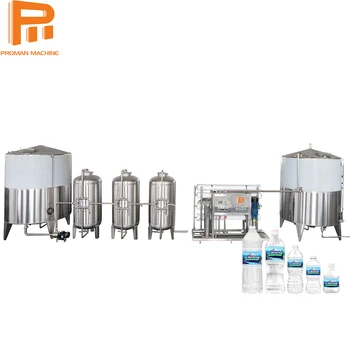 Industrial/Commercial Small Drinking Bottle Water Business Reverse Osmosis System Water Purification Treatment Plant