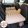 Striped split flocked beige double-layer