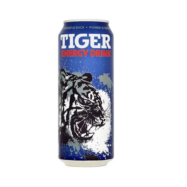 Plech Tiger Energy drink 0.25 l/12 15% (8594057636944)