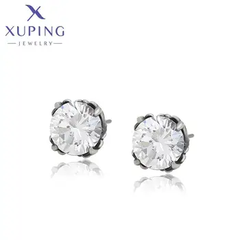 96477 XUPING Jewelry Wholesale Bulk Stud Fashion Jewelry Earrings Women Stainless Steel Earrings