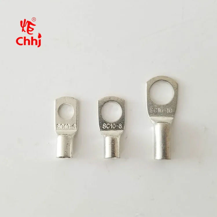 Tinned Copper Compression Lugs Crimp Terminals 10mm2 in High Quality