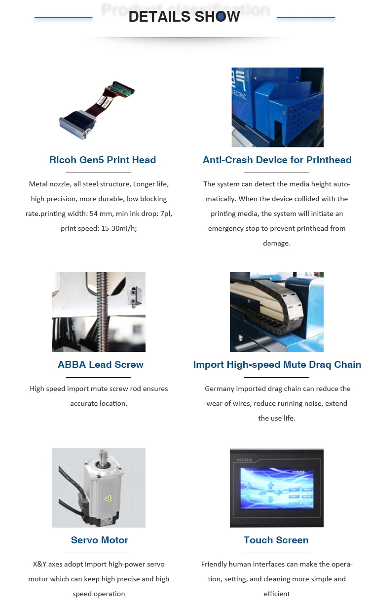 1613 digital flatbed Logo Sticker printing machine Digital printing