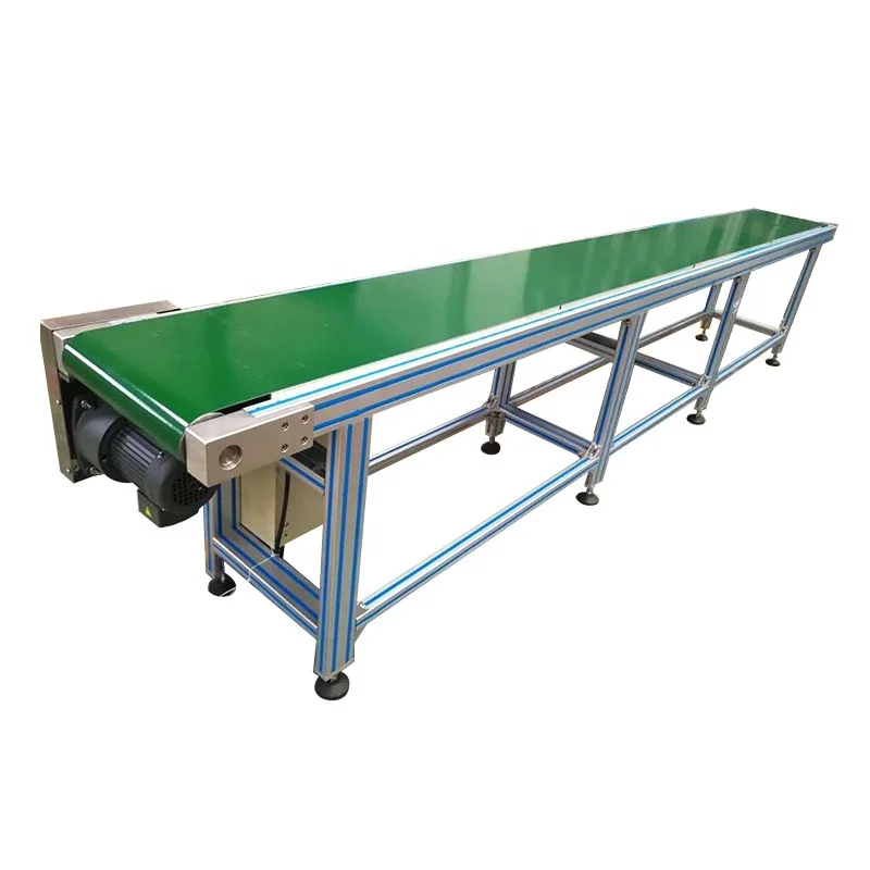 Lang Le Factory Prices PVC Conveyor Belt Light Conveyor Belt Source Manufacturer Direct Sales Industrial Belt Assembly Line