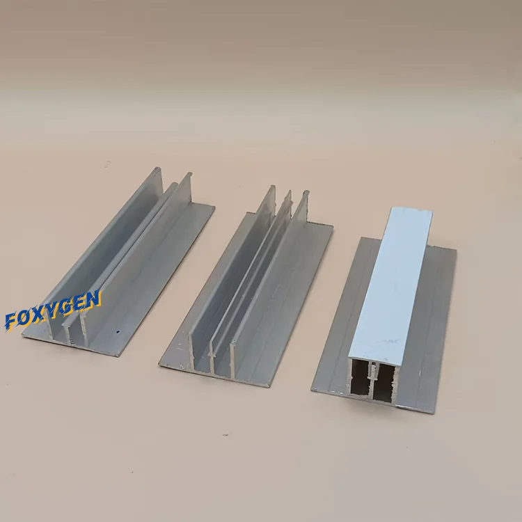 product foxygen silver aluminum profile for plastic stretch ceiling film-0