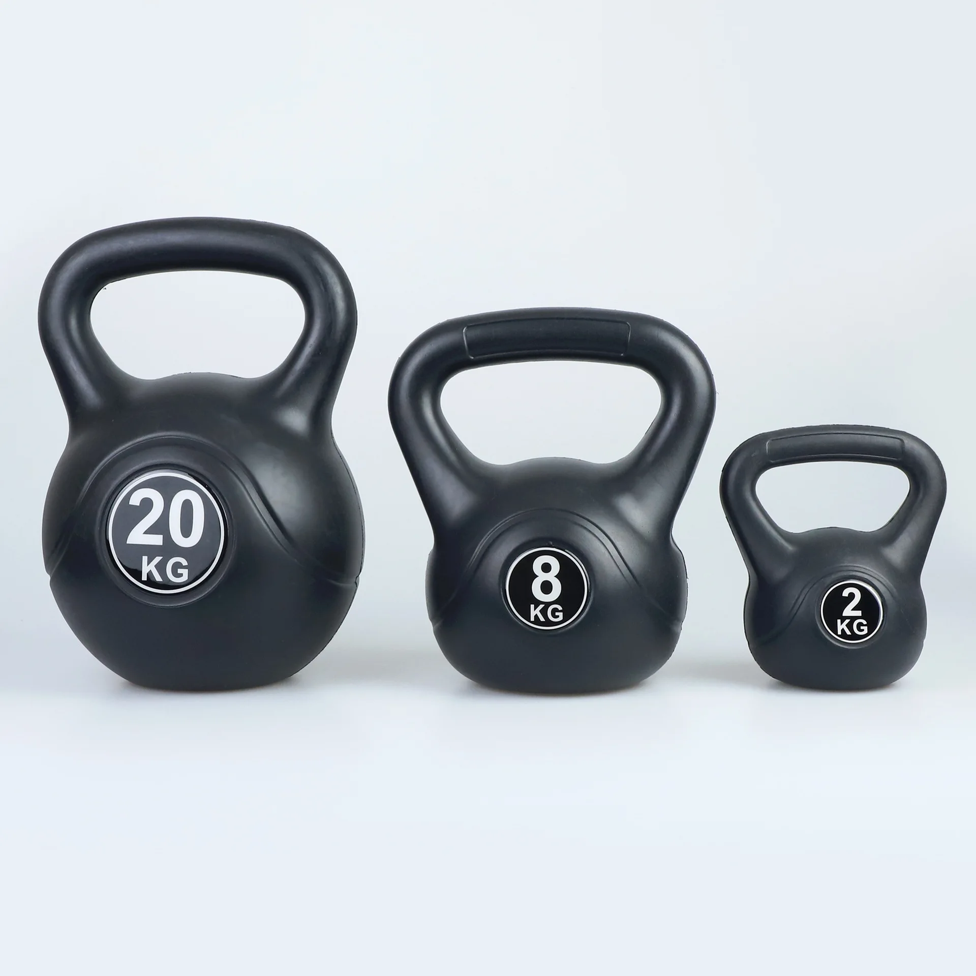 2021 New Arrival Wholesale Cheapest Pe Kettlebell Vinyl Strength