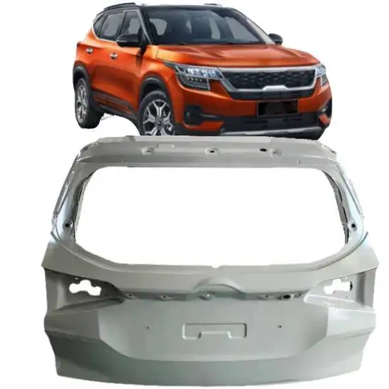 car body kit rear tailgate trunk lid for kia kx3 2021