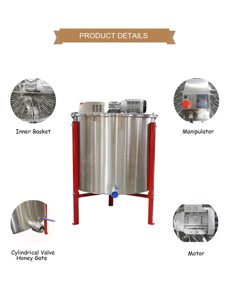 12 Frames Honey Centrifuge Machine Electric Honey Extractor Buy 12