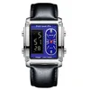 11-Leather Blue Silver