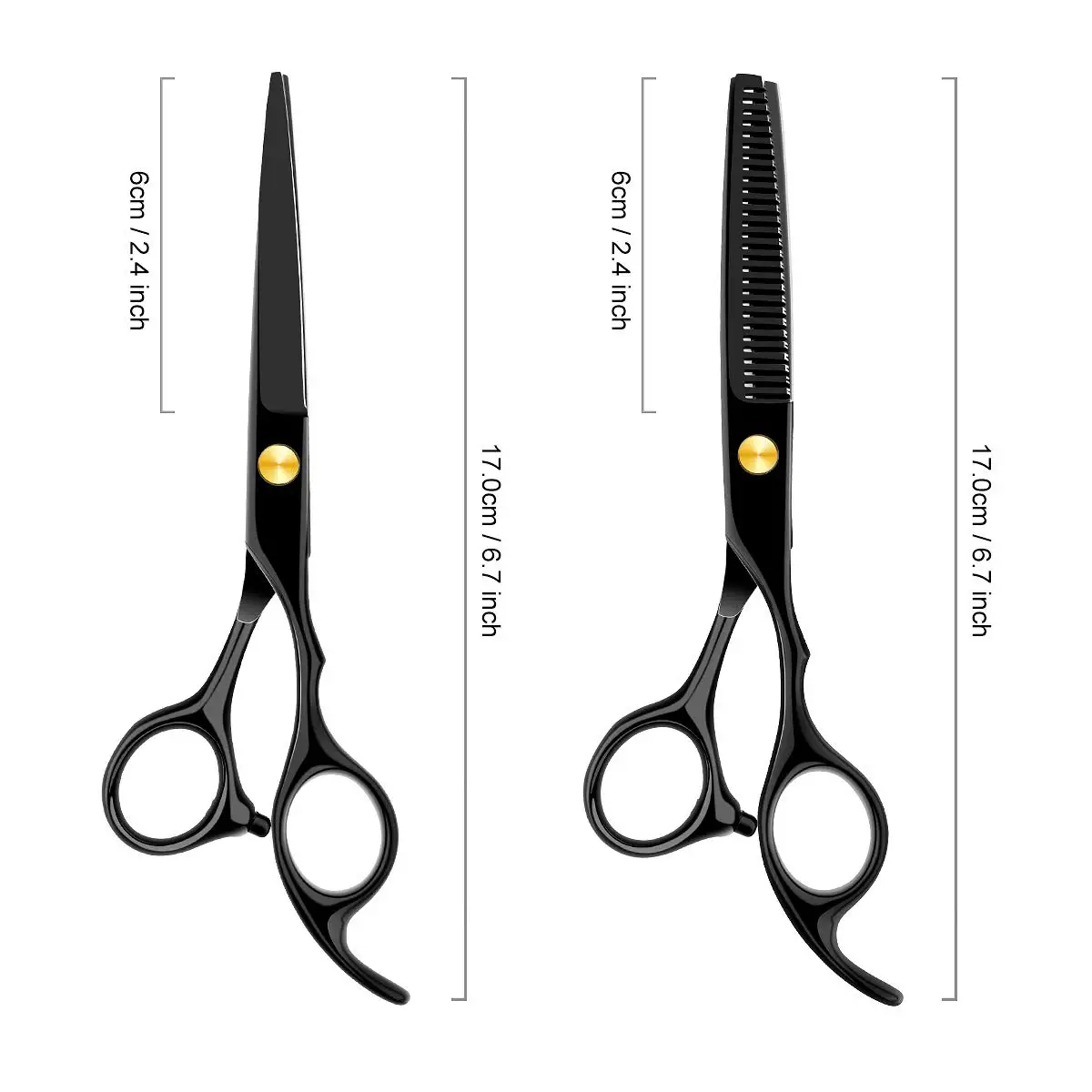 Hair Cutting Scissors Shears Kit,Professional Hairdressing Scissors Set