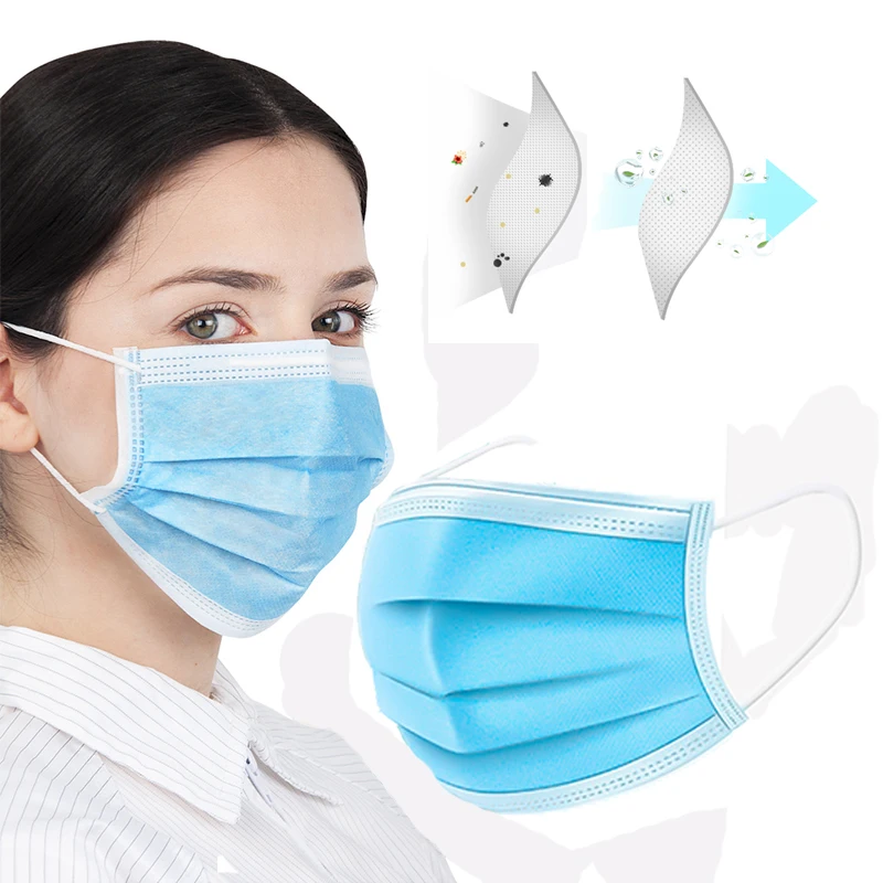 Health 3 Ply Kids Non Woven Disposable Face Mask With Earloop - Buy Face Mask,3