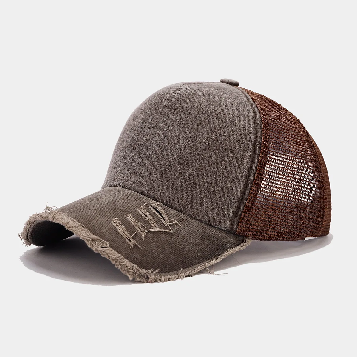 Casquette De Golf Vintage Smathers & Branson - Broderie "Dad" - Blanc - Taille Ajustable