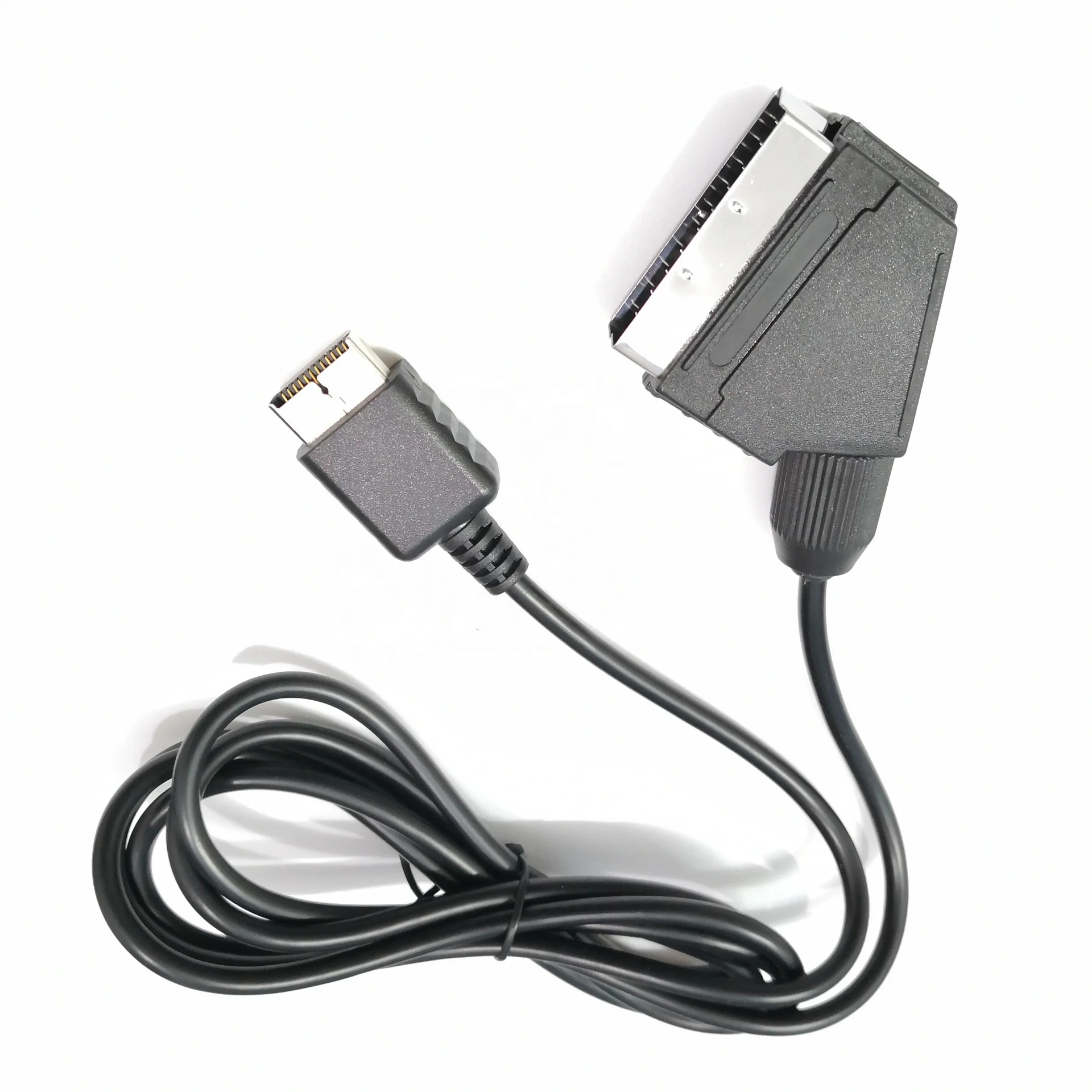 Cable RGB SCART De 1.8 M Para PS2 Y PS3, Mejora La Calidad De Imagen, Compatible Con Juegos De Importación