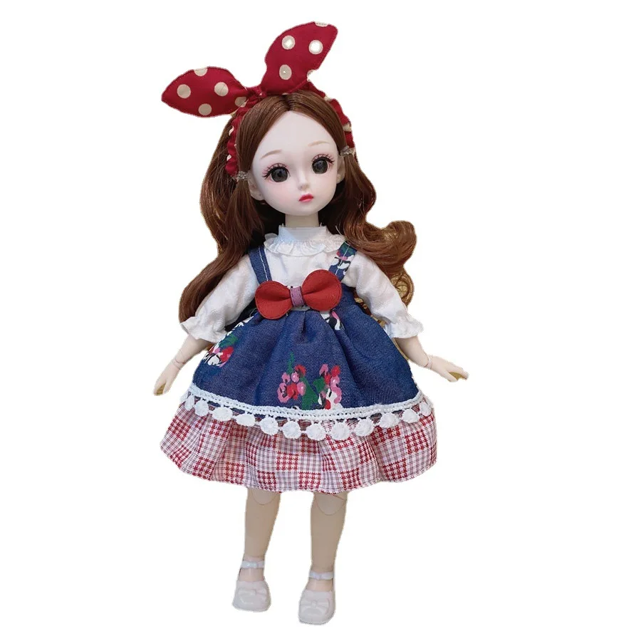Grande Poupée BJD 1/3 - 22 Pouces (environ 55 Cm) Avec Robe Et Perruque Bouclée - SISON BENNE