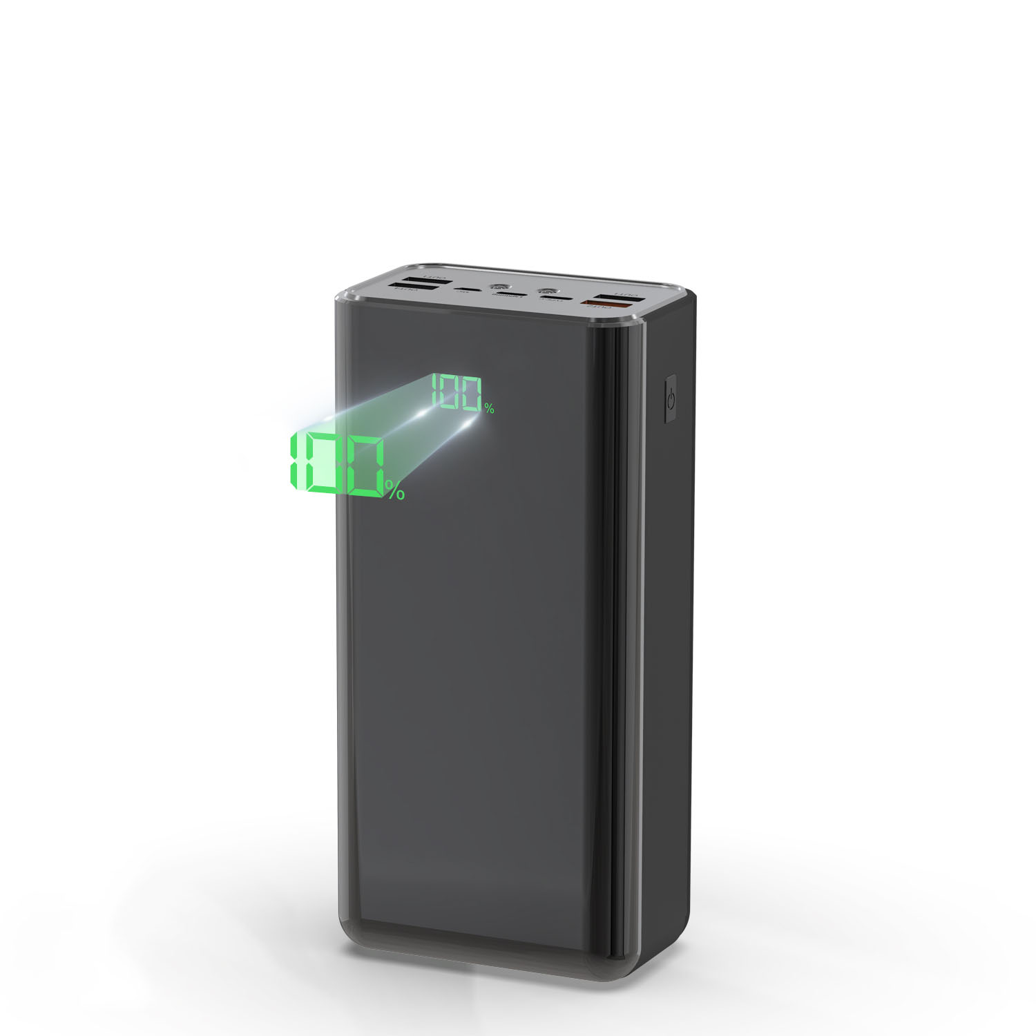 Wholesale Factory Price Large Capacity 50000 MAh Power Bank 8 Outputs 4 Inputs Powerbank 4 USB Output High Capacity Powerbank