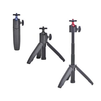 Foldable Portable Tabletop Desktop Mini Selfie Stick Tripod With Ball Mount Adapter Handheld Camera Mobile Phone Small Tripod