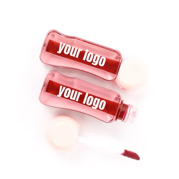 wholesale Vitamin E moistening liquid lipstick natural vegan lipgloss private label cruelty free lip gloss tint bottle