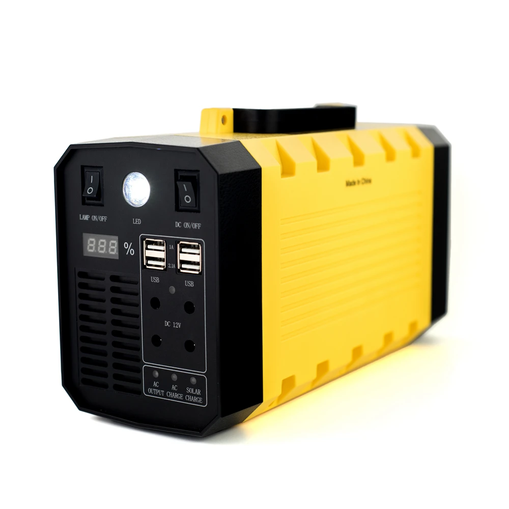 Portable online 220V AC  UPS Power station 12v portable ac dc ups 200W 300W 400W