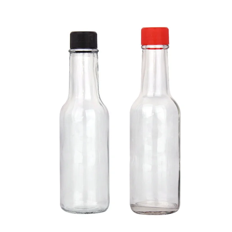 5oz Empty Clear Woozy Bottles Small Wine Bottles With Shrink Bands Glass Hot Sauce Bottles Buy 3761