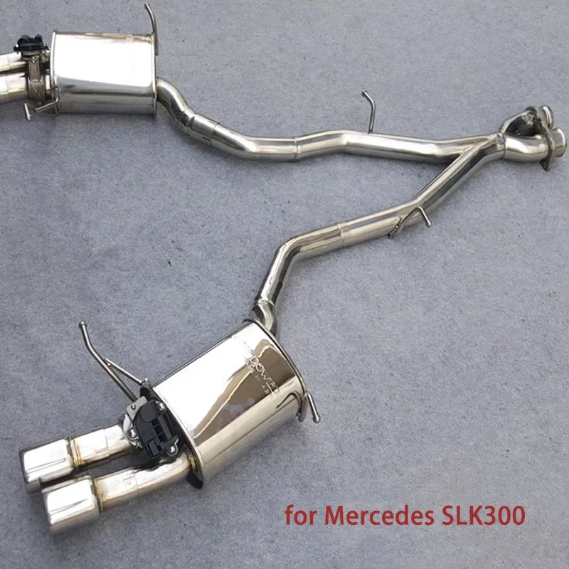 Mercedes-Benz C200 W204 W205 C300 C280用 ステンレス製エキゾースト