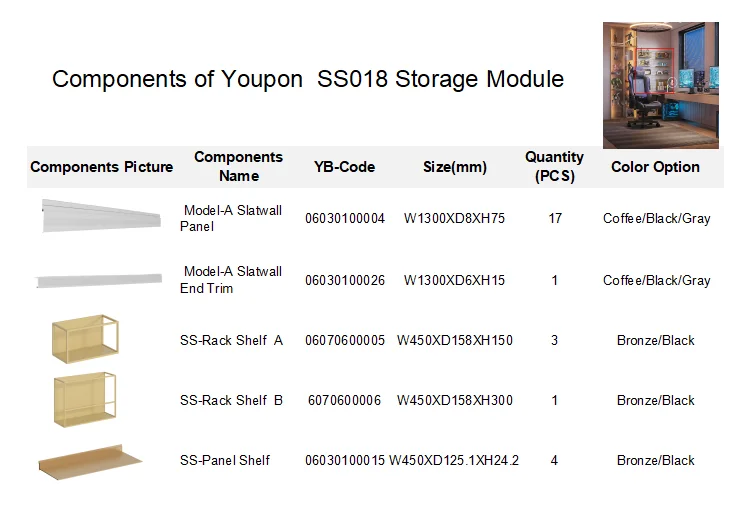 Sturdy Metal Storage Wall Shelves Home Decor Wall Mounted Organizer for Home Esport Room factory