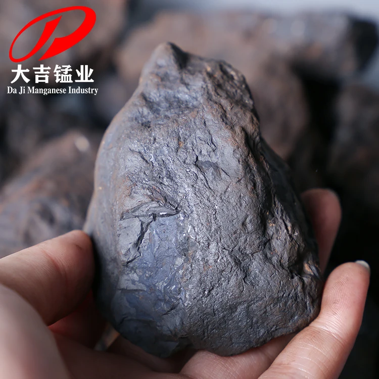 Factory supply Mn 18-25 manganese ore of Steel melting with low price  granularity optional