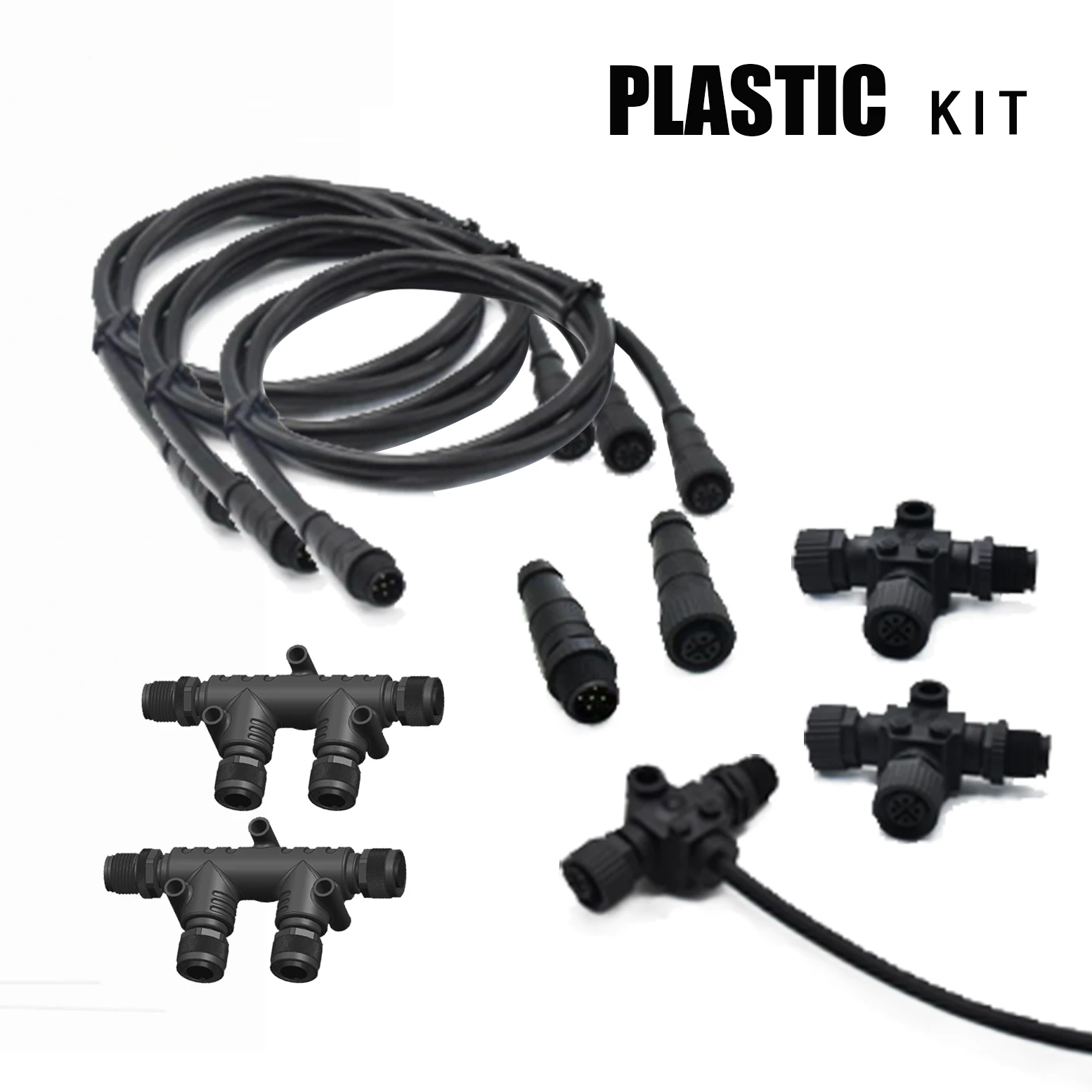 NMEA2000 Marine Network Starter Kit Cable Signal IP68 M12 Waterproof NMEA 2000 Connector
