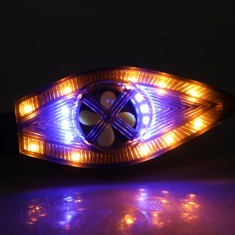 Мотоцикл велосипед скутеры светодиодный последовательного синтезатор индикатор стоп-сигнала DRL указатель поворота Led светодиодные фары мотоцикла