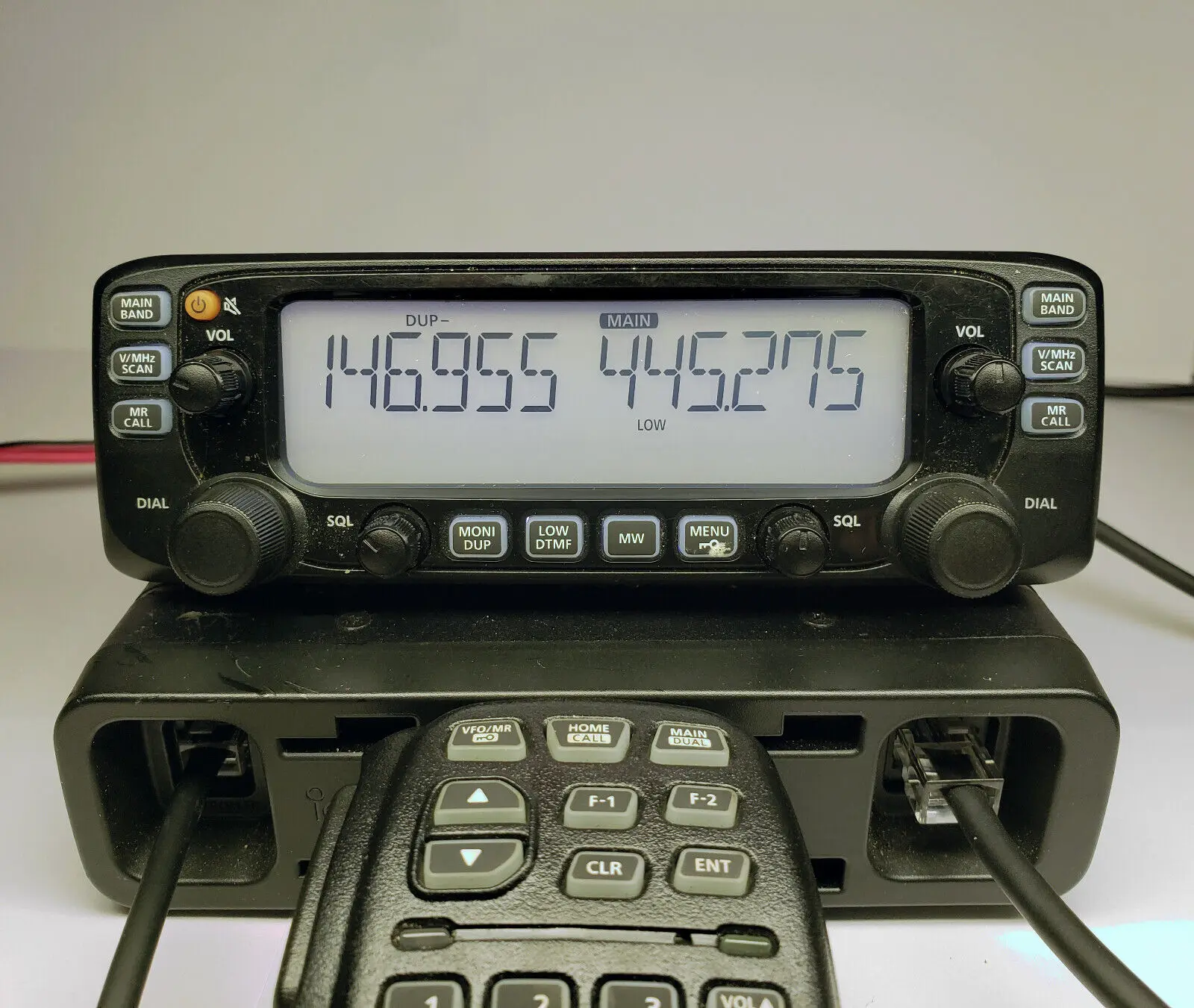 New Ic-2730 50w Dual-band Mobile Radio Transceiver Vhf/uhf Vehicle ...