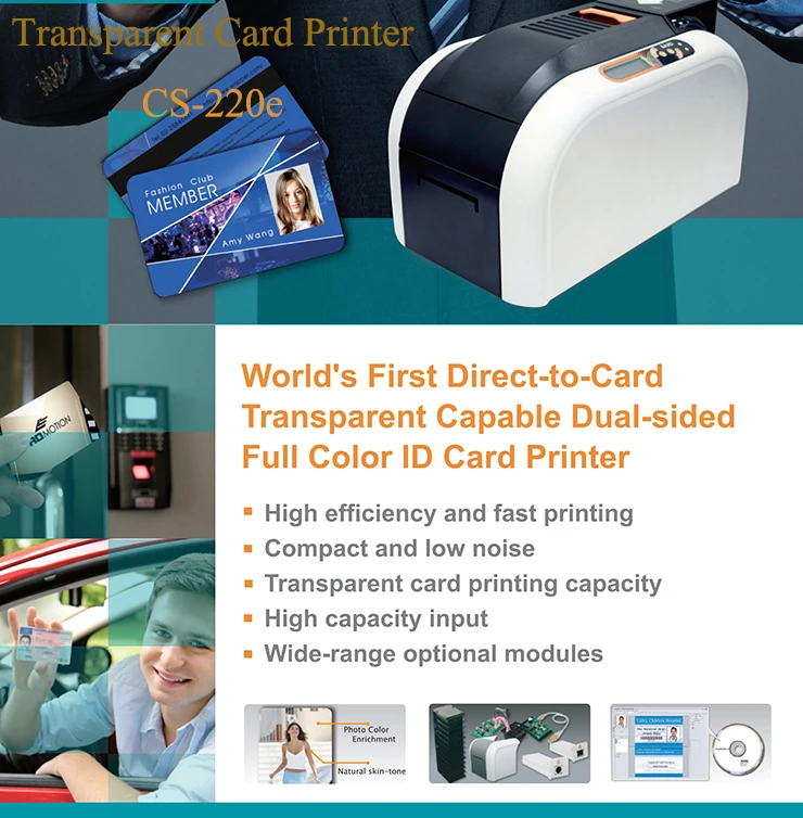 Plastic PVC Card Printer