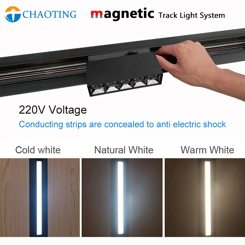 Adjustable 360 Degree Led Track Light Adjustable Beam Track Light With Adjustable Tilt Angle Track Lighting Fixture