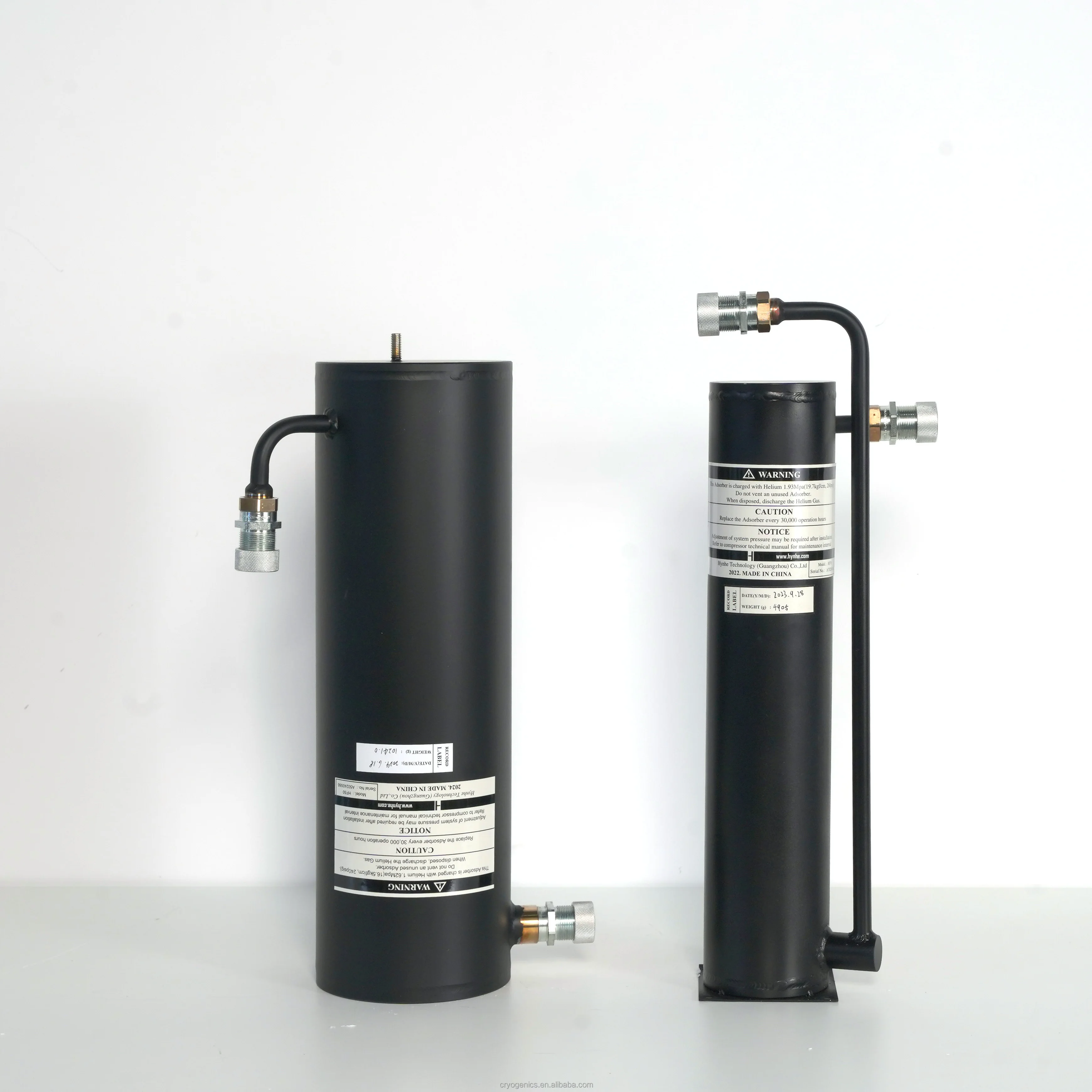Helium Compressor Adsorber for Cryogenics & MRI R&D - Models HF50