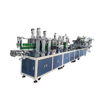 Automatic N95 Folding Mask Machine KF94 2D Mask Making Machine High Capacity FFP2 Mask