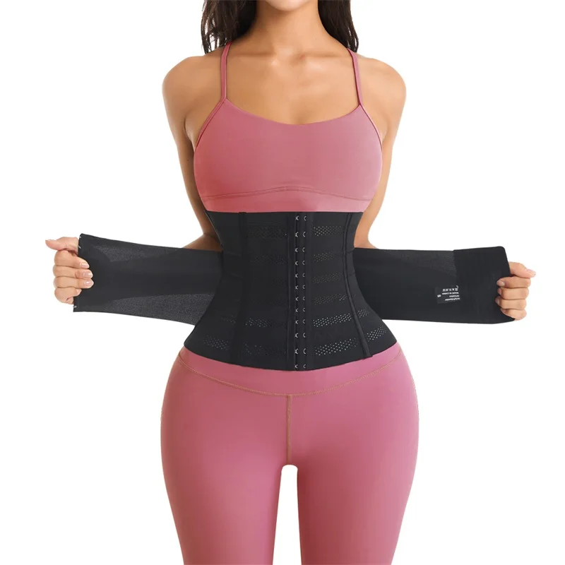 Wholesale Women Full Body Belly Girdle Shaping Cincher Corset Wrap Belt Tummy Control Shapewear Waist Trainer Shaper for Women supplier