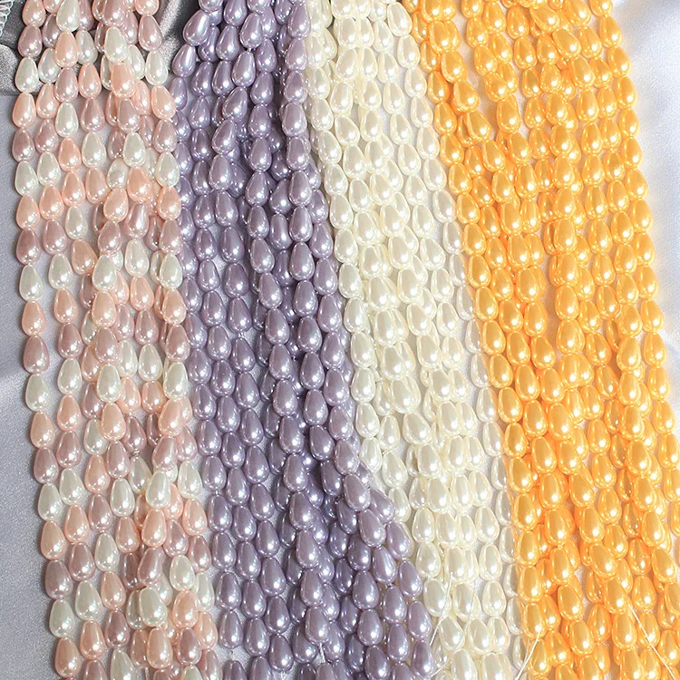 5mm-9mm White Rice Shaped Freshwater Pearl Natural Pearl Loose Beads Jewelry Accessories Baroque pearl jewelry beads.jpg