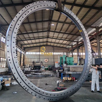 Slewing ring bearings for bucket wheel stackers and reclaimers roller bearing