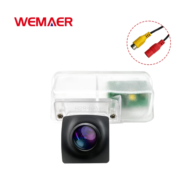 Wemaer IP68 Waterproof Night Vision Rear View Car Reversing Backup Camera for Lexus ES 2018 2019 2020 for Toyota RAV4 2020