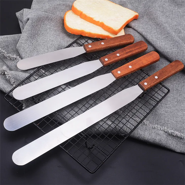 Stainless Steel Spatula Kitchen Utensil Chefs Knives Baking Tool - 4 –  A2ZSCILAB