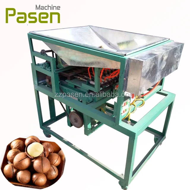 Fully Automatic Macadamia Nut Saw Machine Macadamia Nut Opening Machine Electric Macadamia Nut Cracker Machine