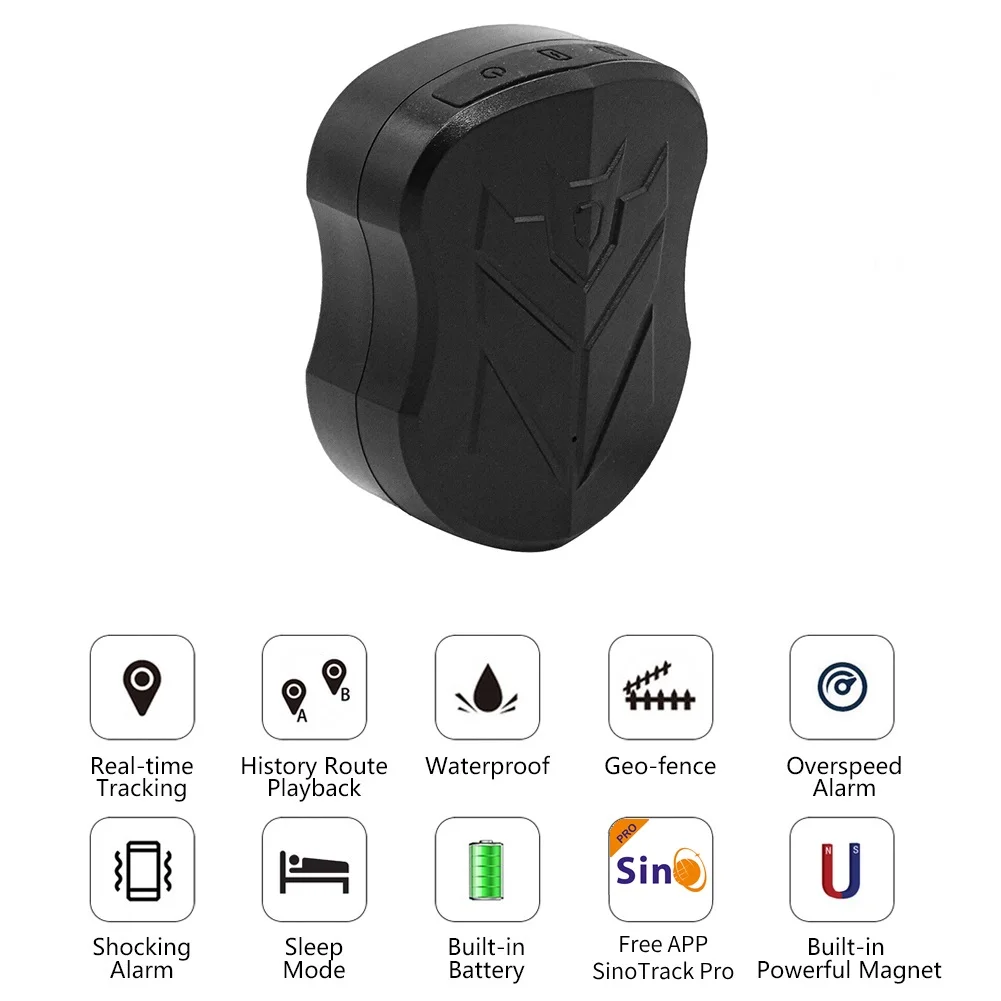 Waterproof ST915 Long Battery Life GPS Tracker With Usb Charger FREE  Tracking Software