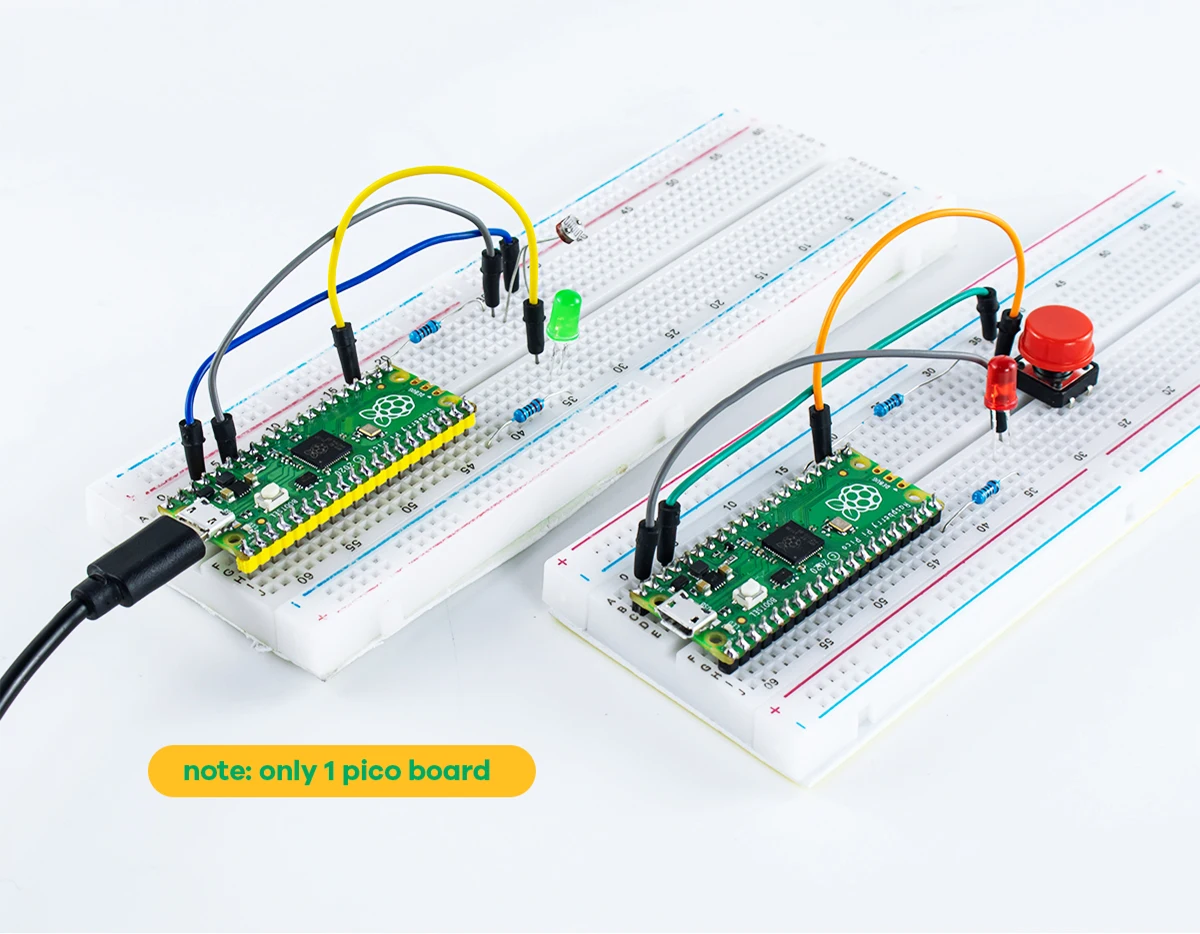 Raspberry Pi Pico Basic Starter Kit - Durable & Versatile